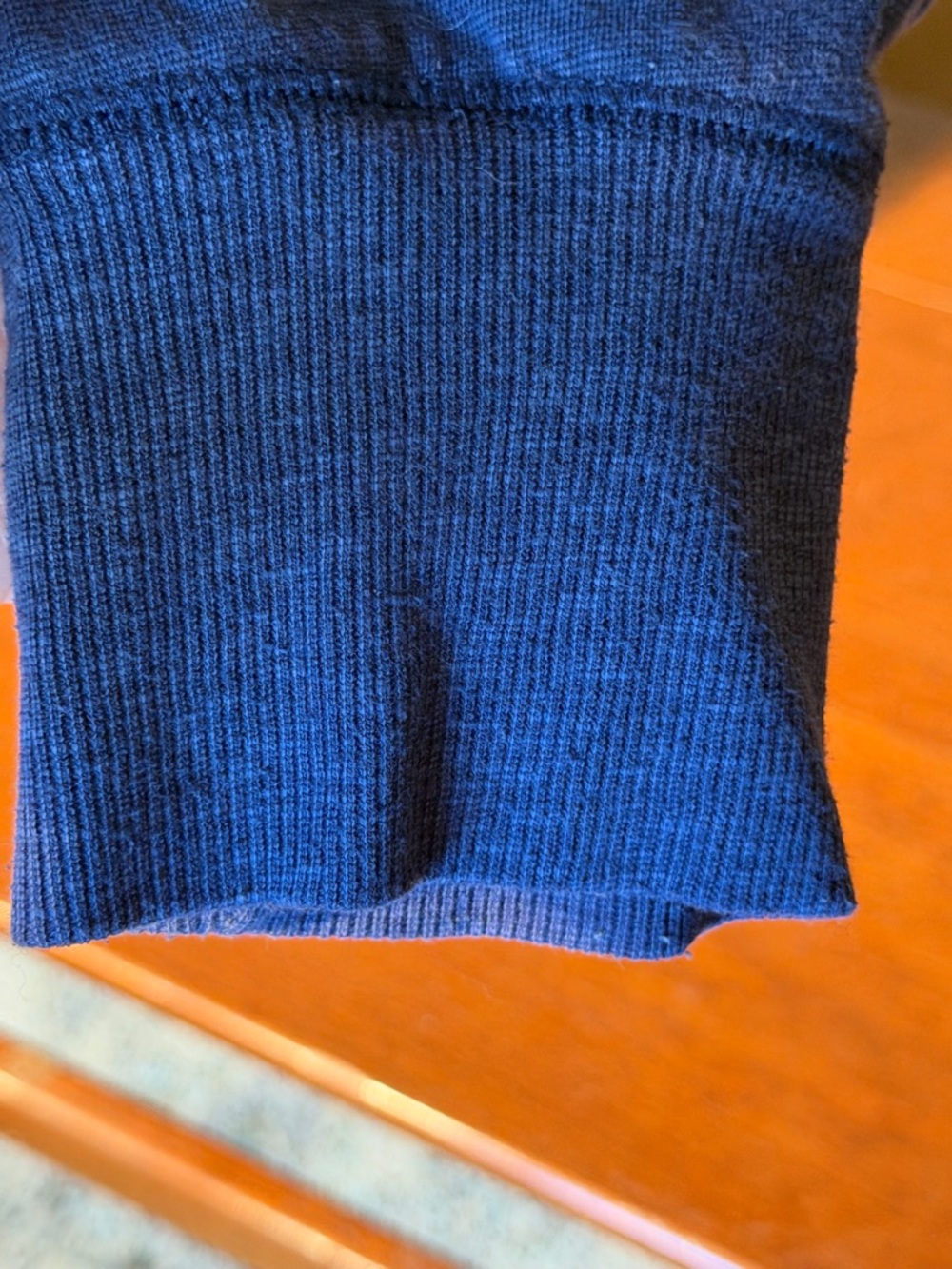GAP cozy casual lounge fleece sweatshirt navy blue NAP graphic Love by GAP- GUC - Picture 7 of 10